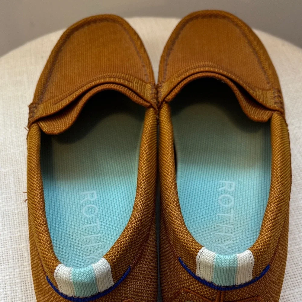 Rothy's Women's Rust Brown Penny Loafers - Picture 4 of 7